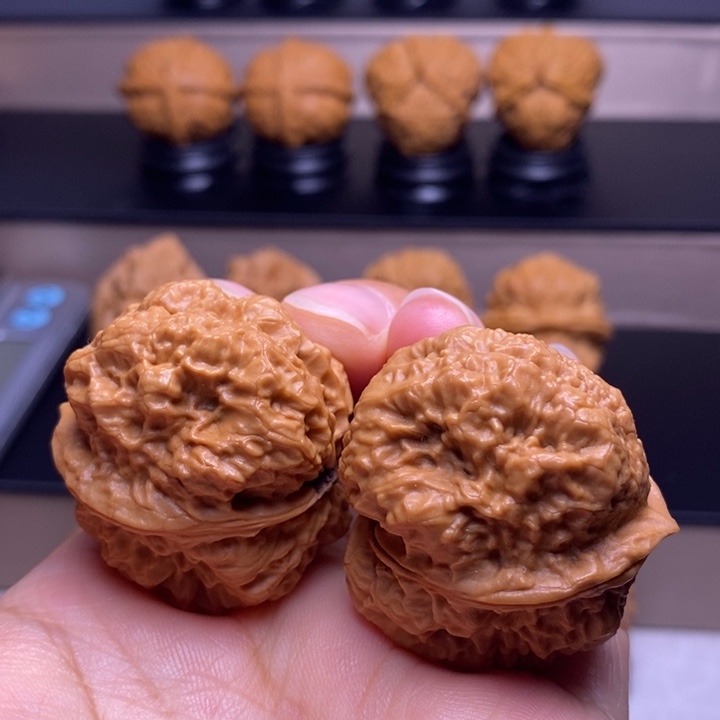 把件文玩核桃小帝王蟾30