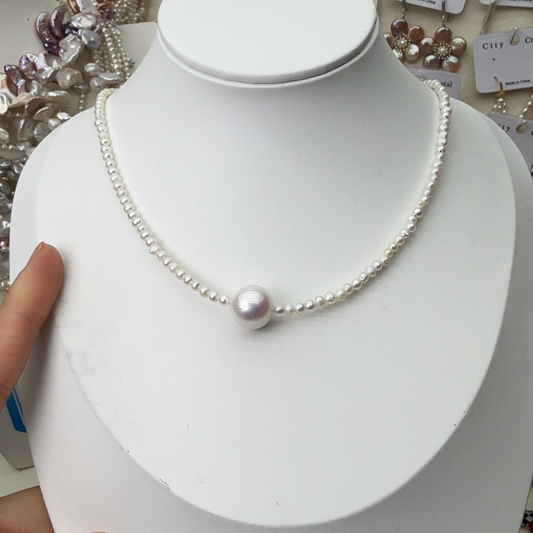 淡水珍珠颈饰未镶嵌