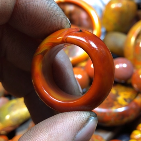 玛瑙/玉髓手链合金志*