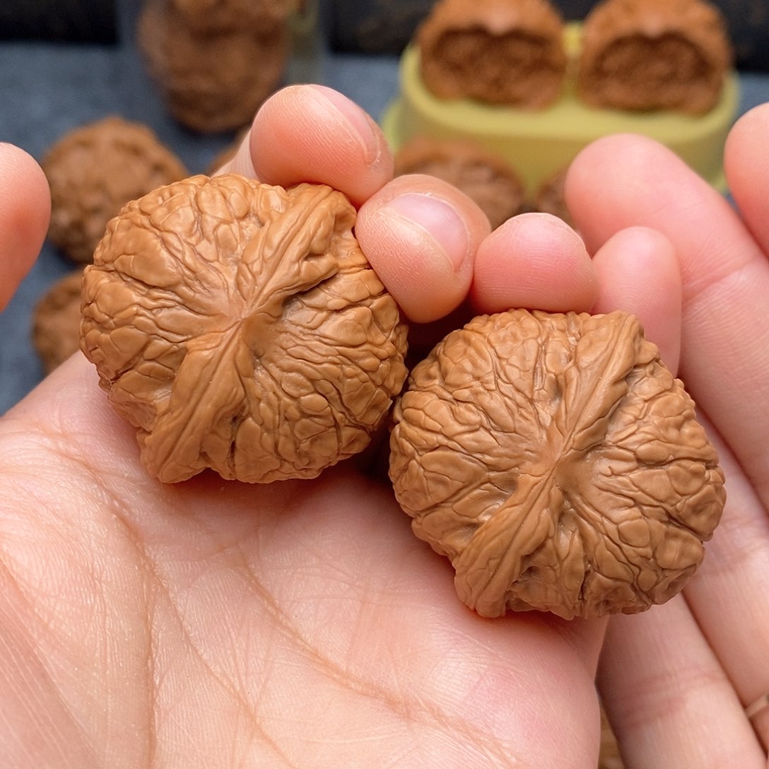 文玩核桃把件石****9乾隆磨36加全品