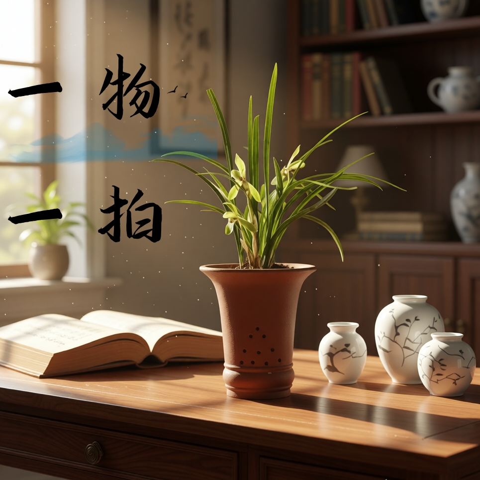 ※直播间※一物一拍春兰/新手友好/清香或浓香型带花苞室内好养