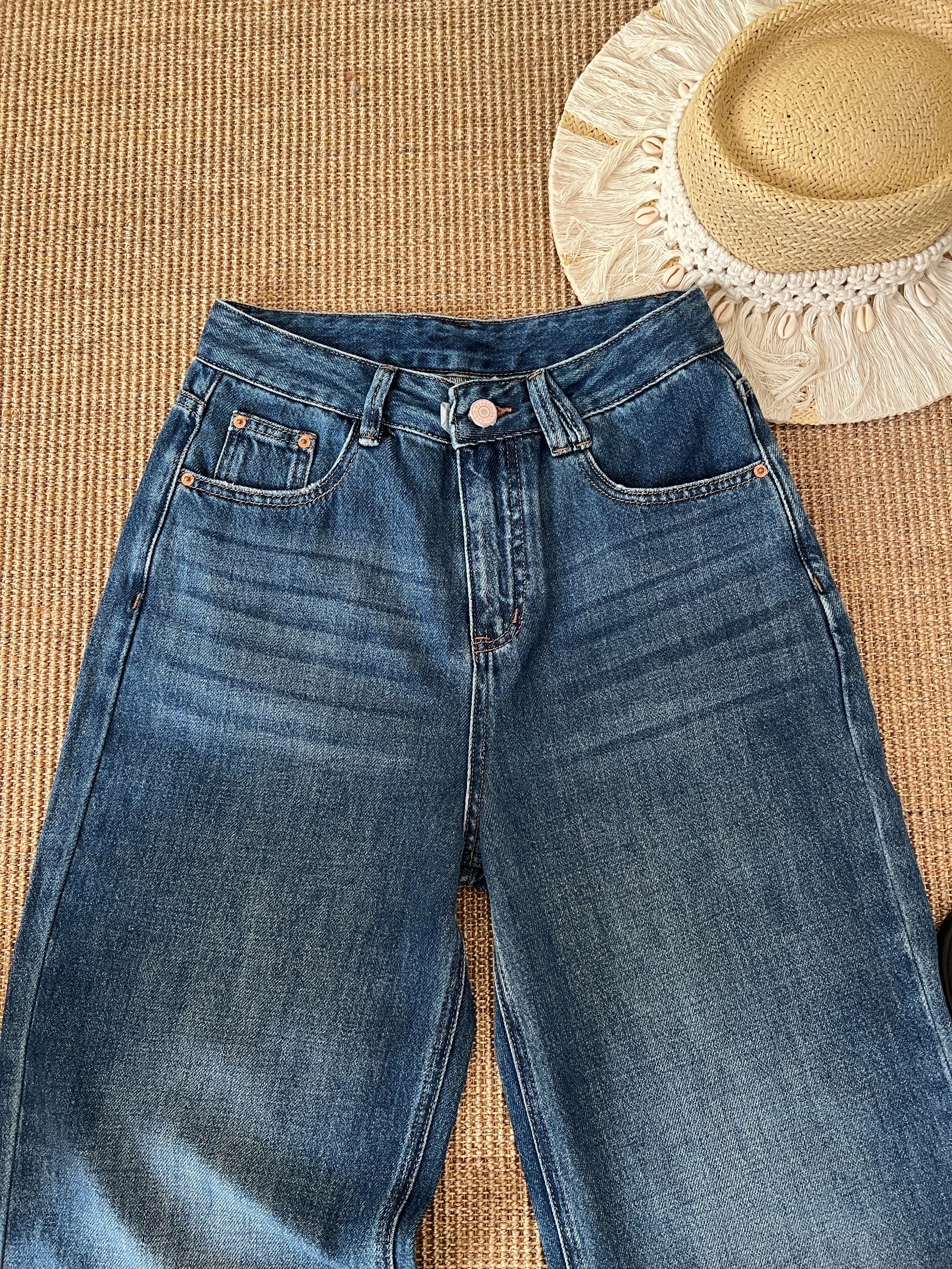 CY 《延续经典》高品质老钱感百搭直筒牛仔裤女