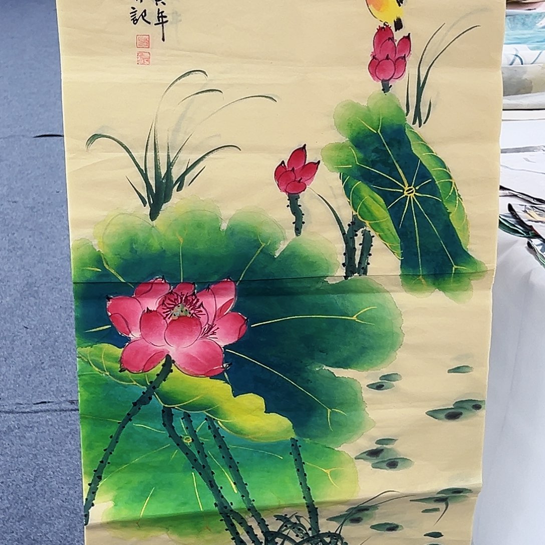 国画事事顺心如意万事如意