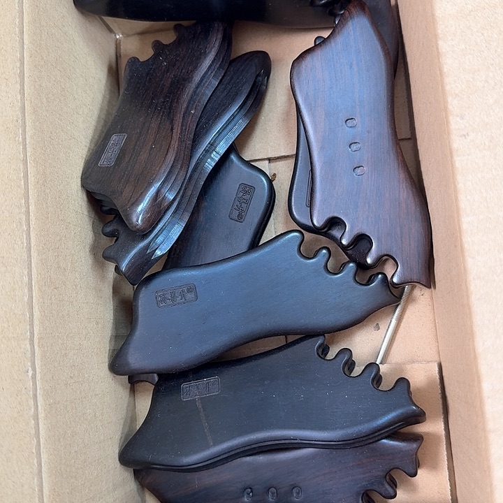 紫光檀面部放松工具瑕疵