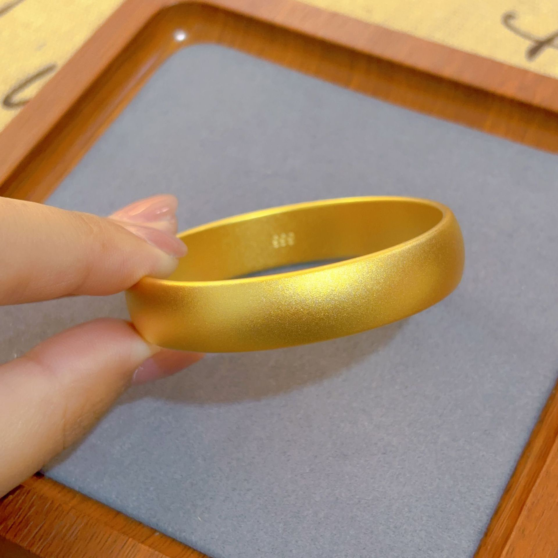 铜合金手镯 12m泥鳅背古法传承手镯素圈镯子新中式富贵手镯不掉色