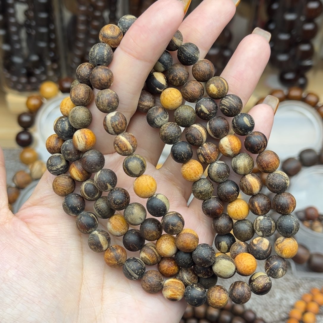 贡木印尼0.8多宝珠妖花粗抛