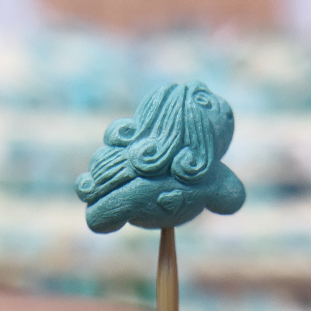 绿松石珠宝奇石未镶嵌