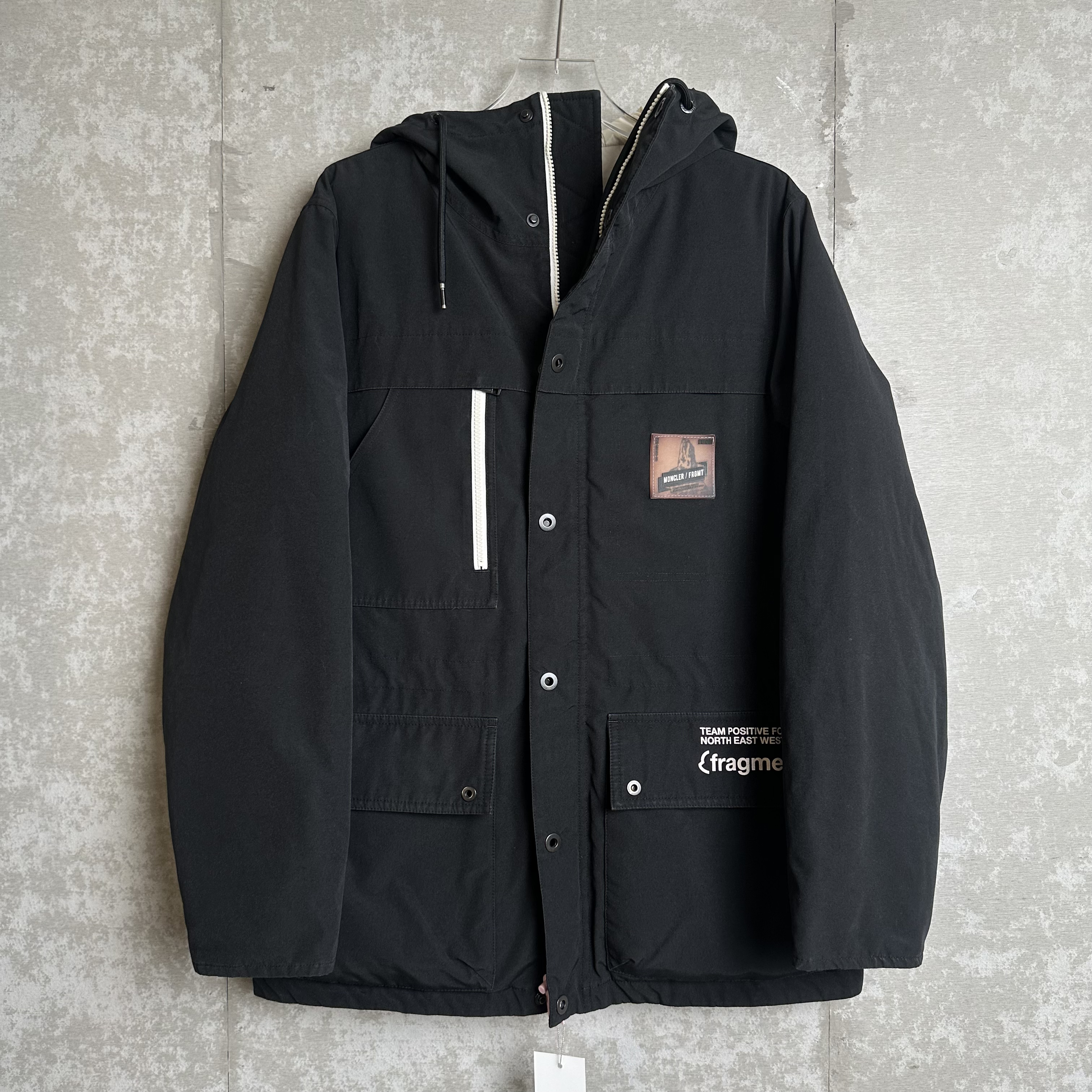 未使用 WE11 DONE 3*1/蒙口/藤原浩联名款羽绒服/15551