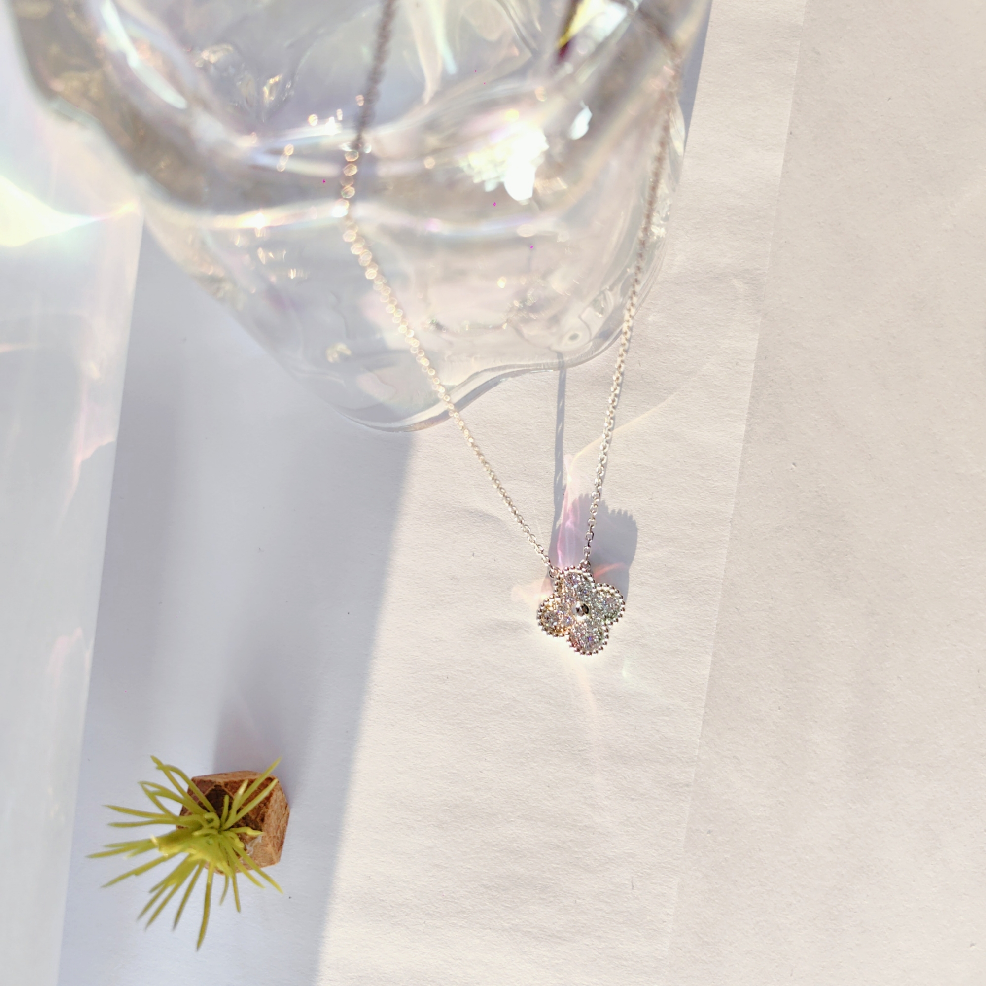 95新 梵克雅宝 安洁利严选四叶幸运系列/SK0124384 项链