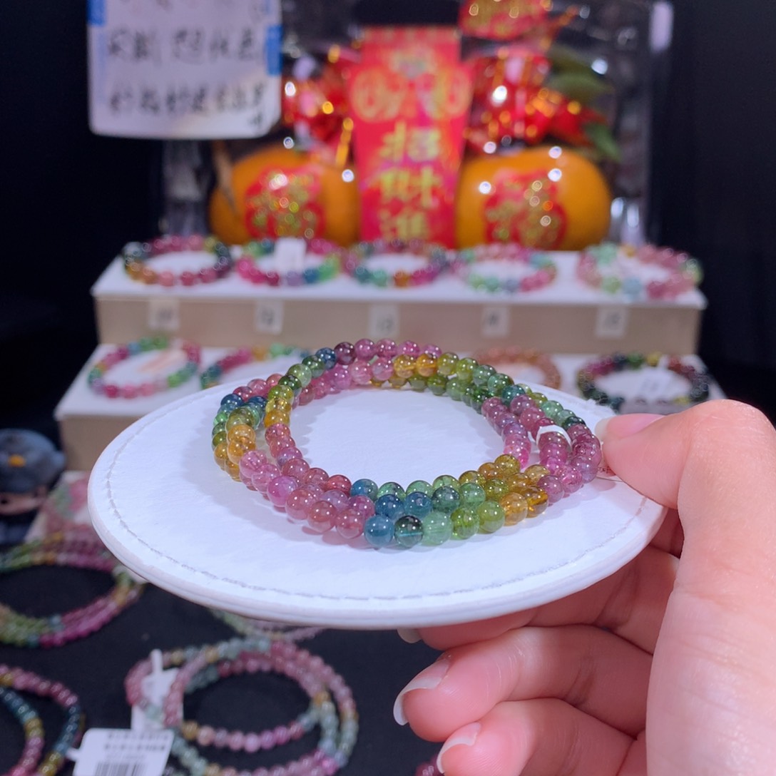 碧玺手链未镶嵌碧玺