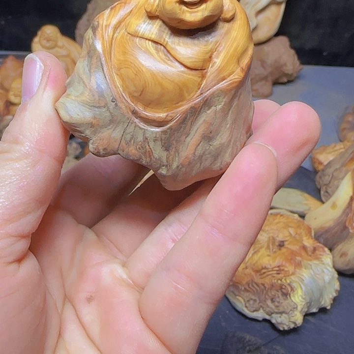 柏***堂柏木（崖柏）手把件还是摆件