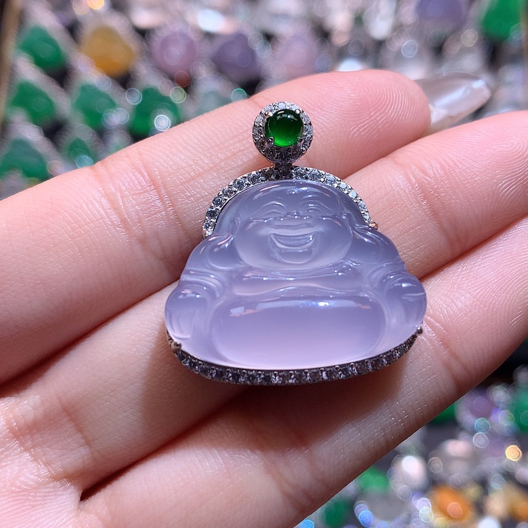 玛瑙/玉髓颈饰银S925镶嵌