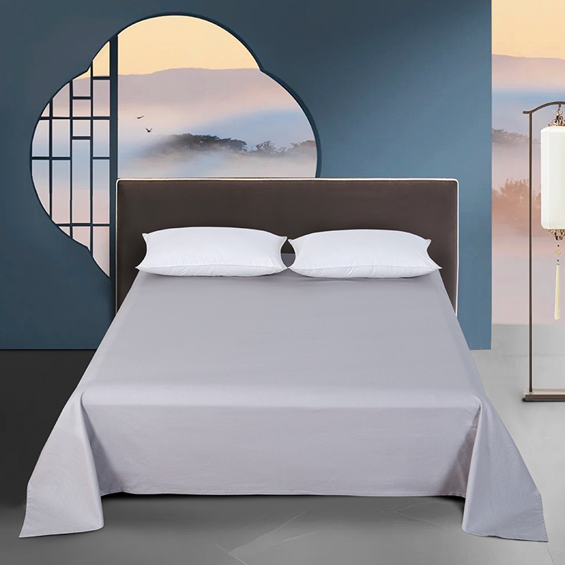 【纯色半线床单】上海民光丝光纯棉传统老式国民素色学生宿舍床单A1