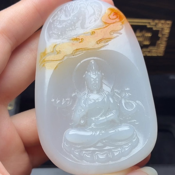 和田玉玉石挂件N1211拍一发一