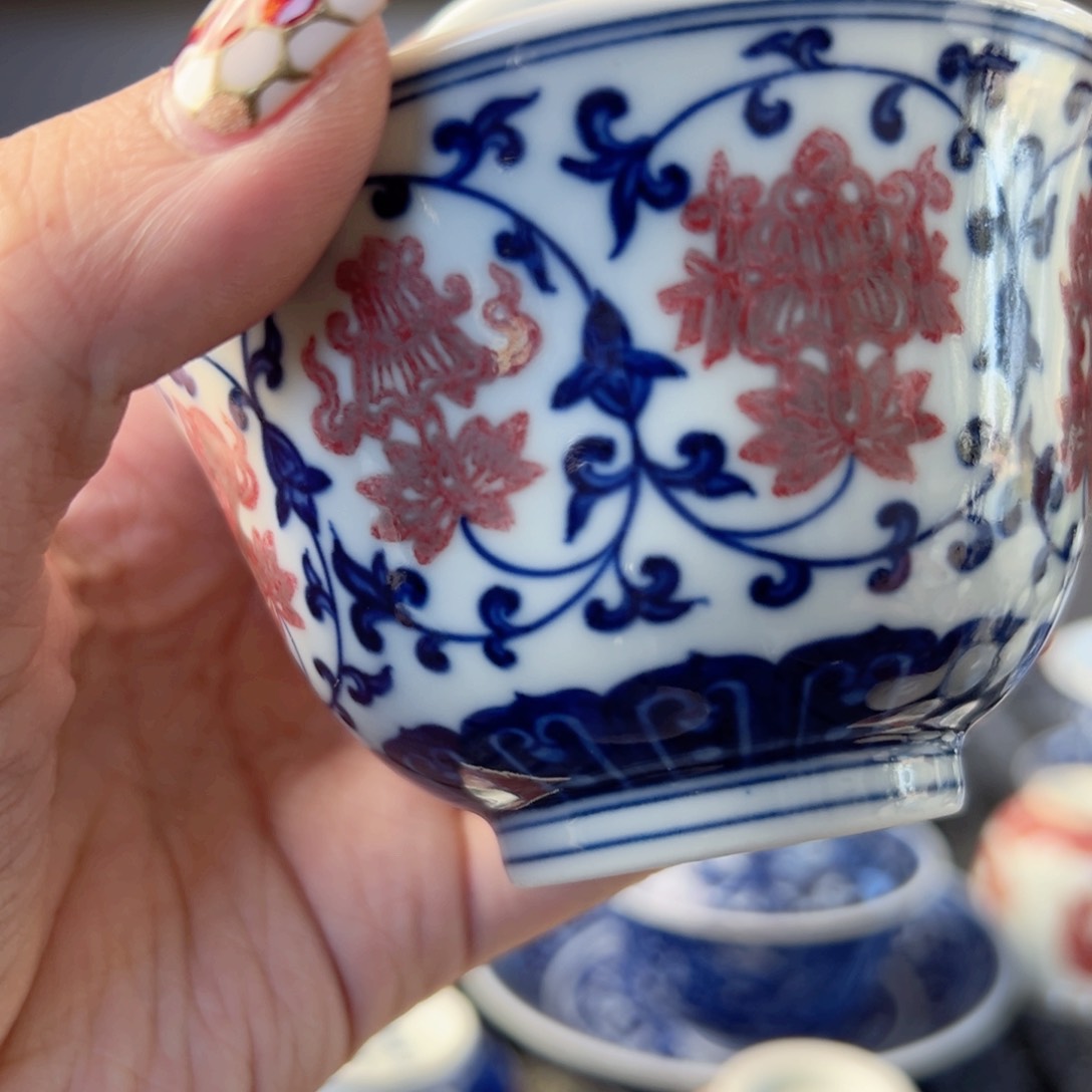 摆件景德镇毛仔柴窑主人杯