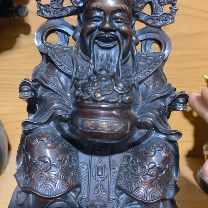 铜器摆件收收藏藏