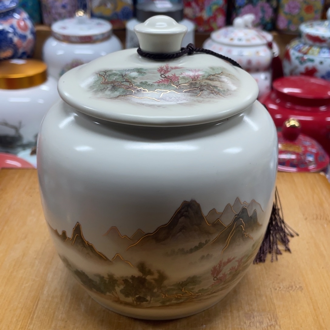 陶瓷罐茶叶罐密封罐