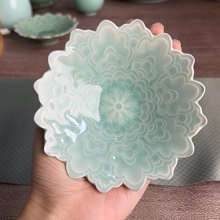 小米茶器龙泉青瓷