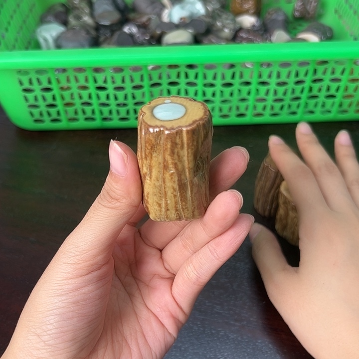 龙泉云间青瓷小米茶器