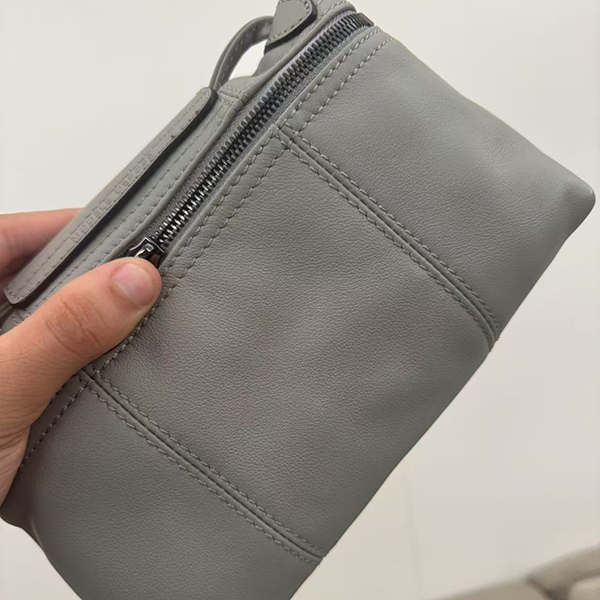 四色长肩带单肩包斜挎包 休闲百搭真皮复古小众简约斜跨时尚女士