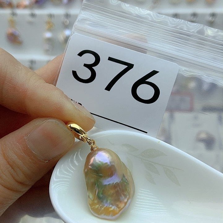 淡水珍珠颈饰银S925镶嵌