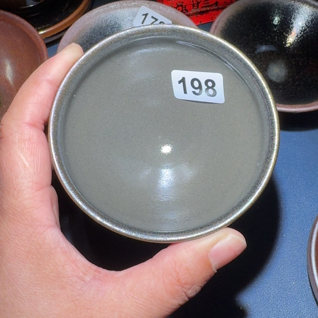 小雨茶盏，手工柴烧，