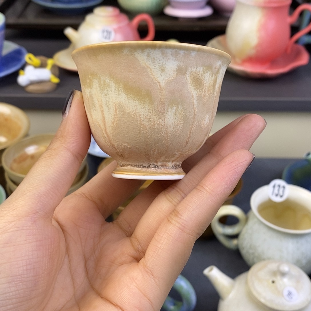 景德镇高温颜色釉茶杯