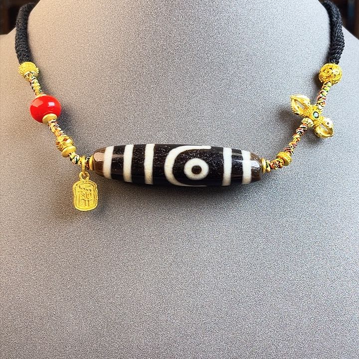 玛瑙/玉髓颈饰合金