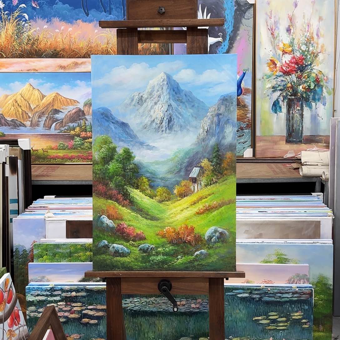 油画6090油画作品展作品展作品集