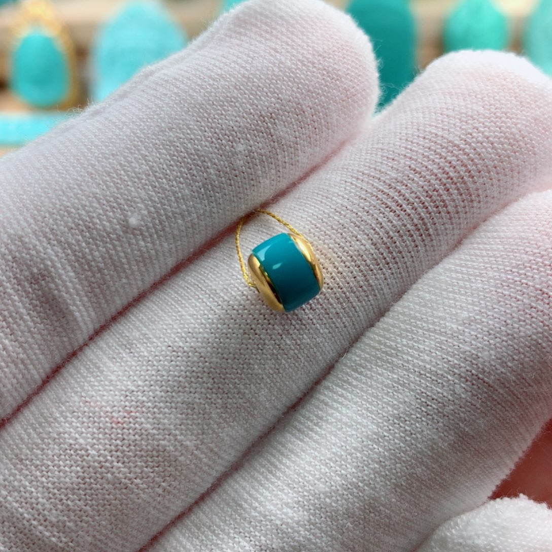 绿松石未镶嵌发饰6.3-5.6