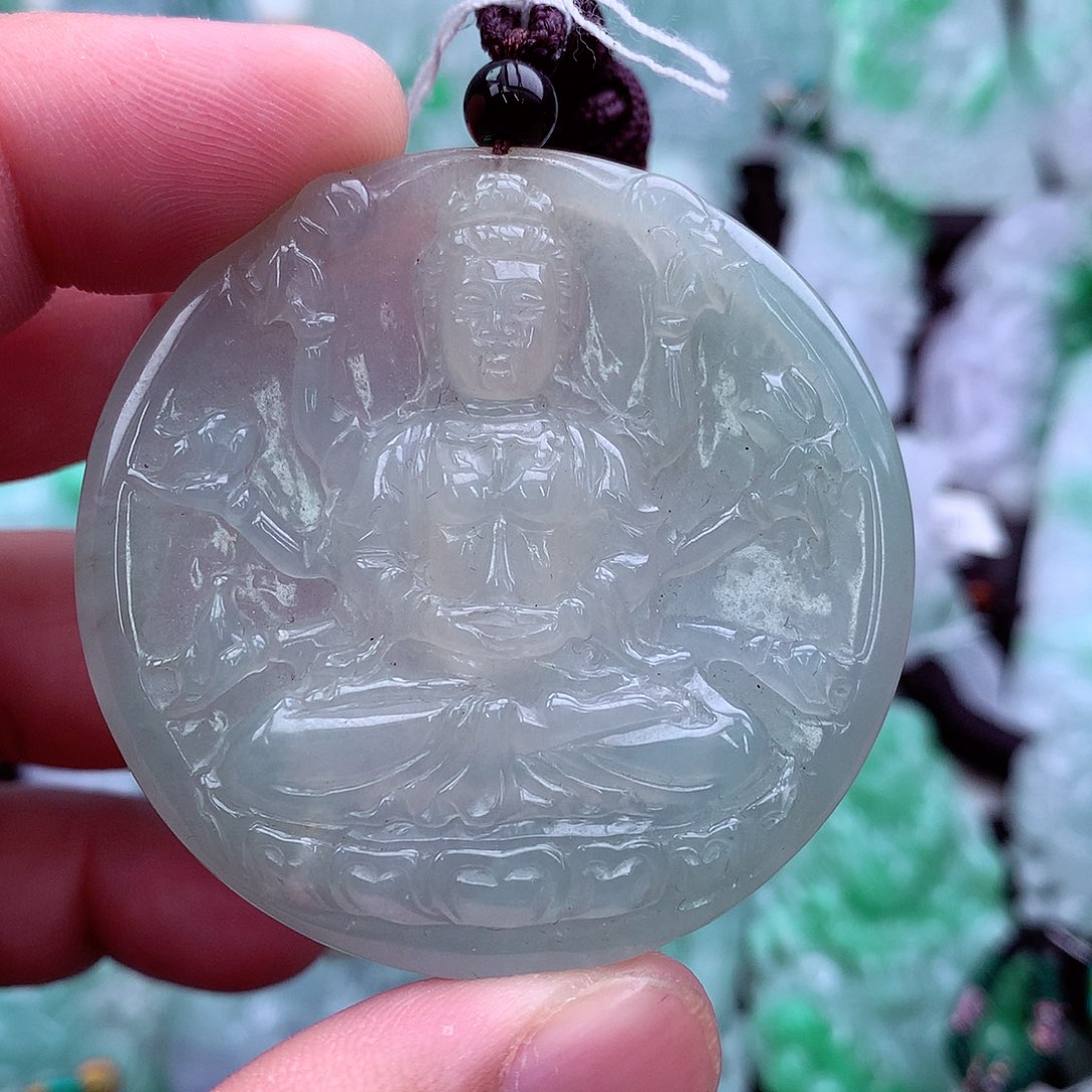 翡翠吊坠(不含链)未镶嵌
