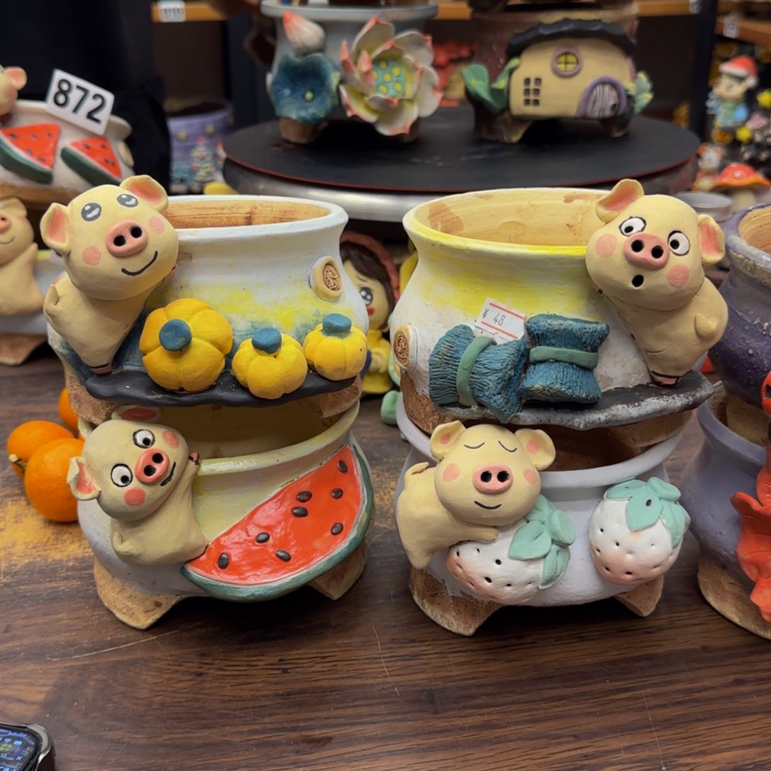 【闪购商品】*️****粗陶手捏