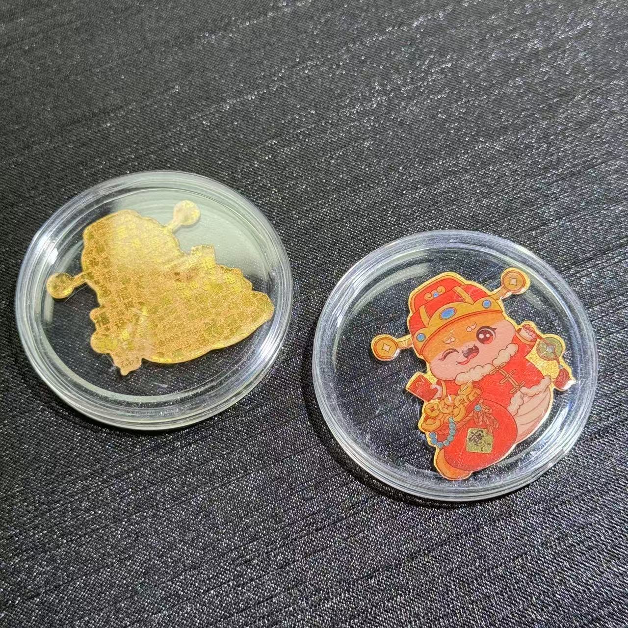 SS轻奢精美红财财吊牌J25