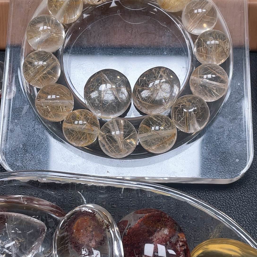 未镶嵌吊坠(不含链)水晶商****痣