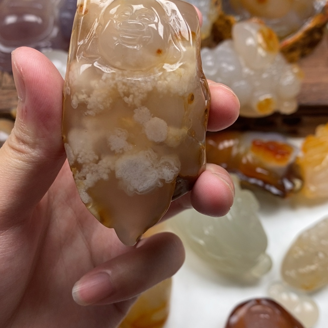玛瑙/玉髓未镶嵌颈饰