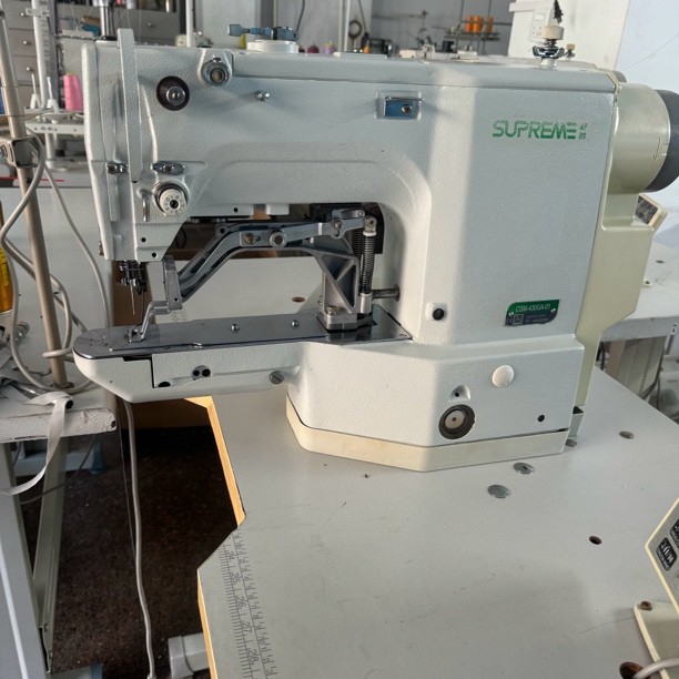 舒普品牌电脑套结机高效缝纫成色新密度好的工业设备