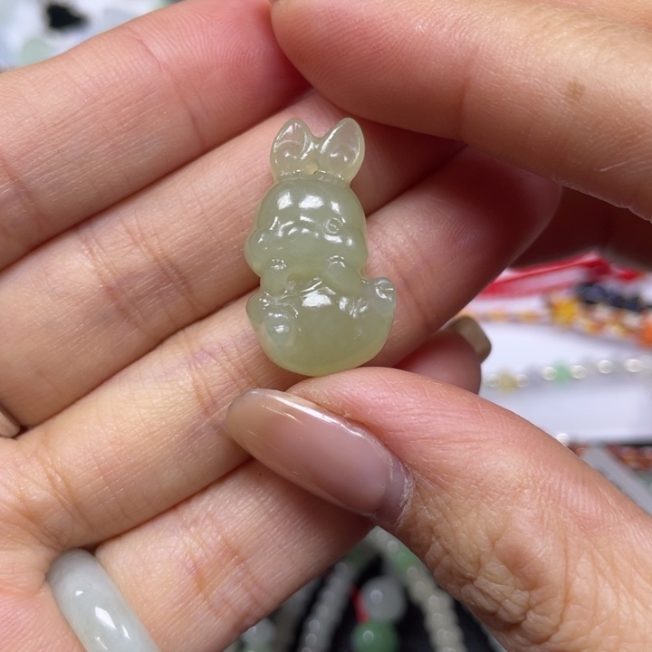 和田玉挂件未镶嵌胖*霓58999999999