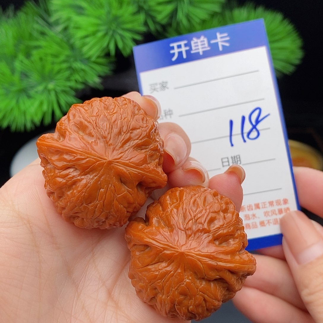 文玩核桃把件b**r40铁锤118