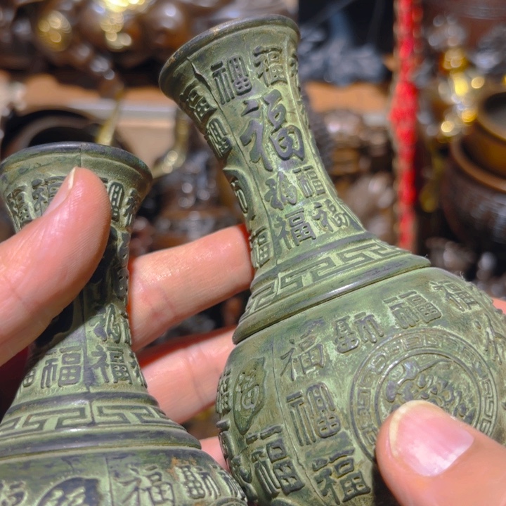 铜的。全清了。一件不留！不磨叽