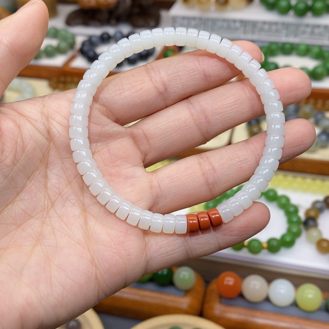 未镶嵌和田玉手串
