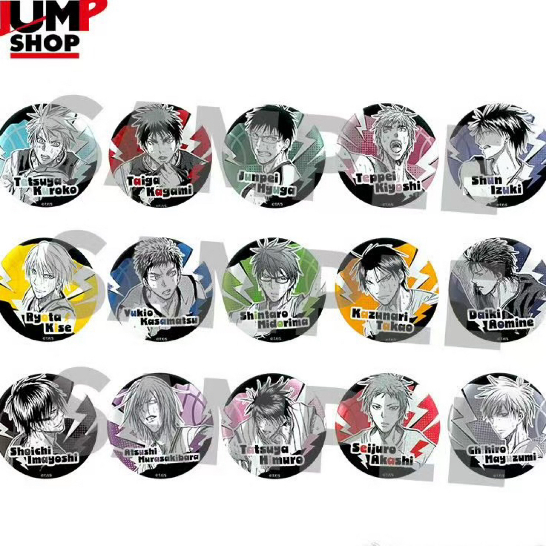 黑子的篮球js浮雕吧唧代拆