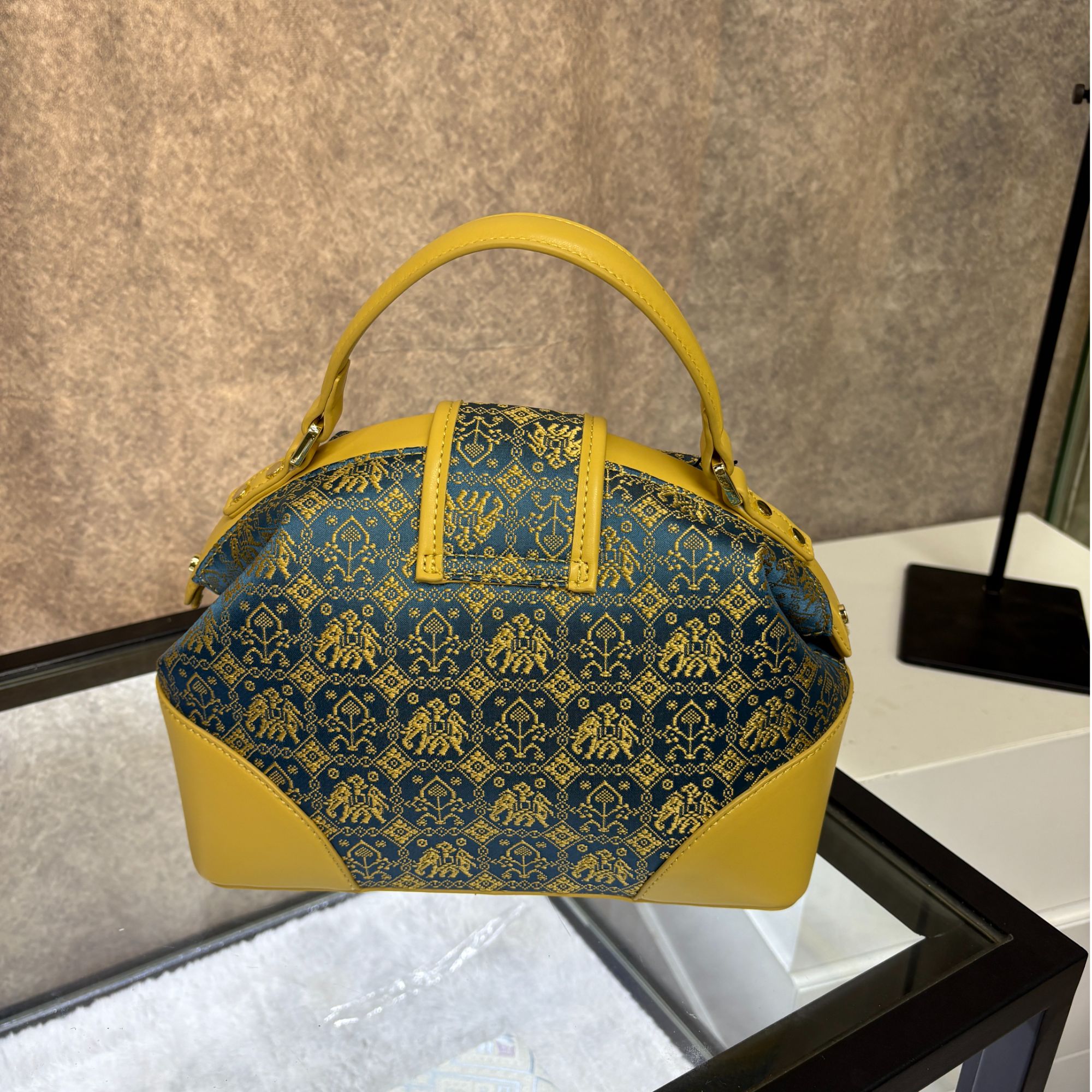 【工美万象更新大象包】广西非遗好物手工壮锦时尚轻奢