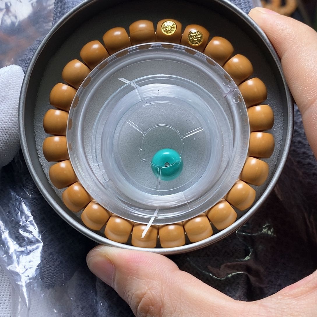 猴头核桃手串双18k金标高配毕业直切尺寸10左右全品212号