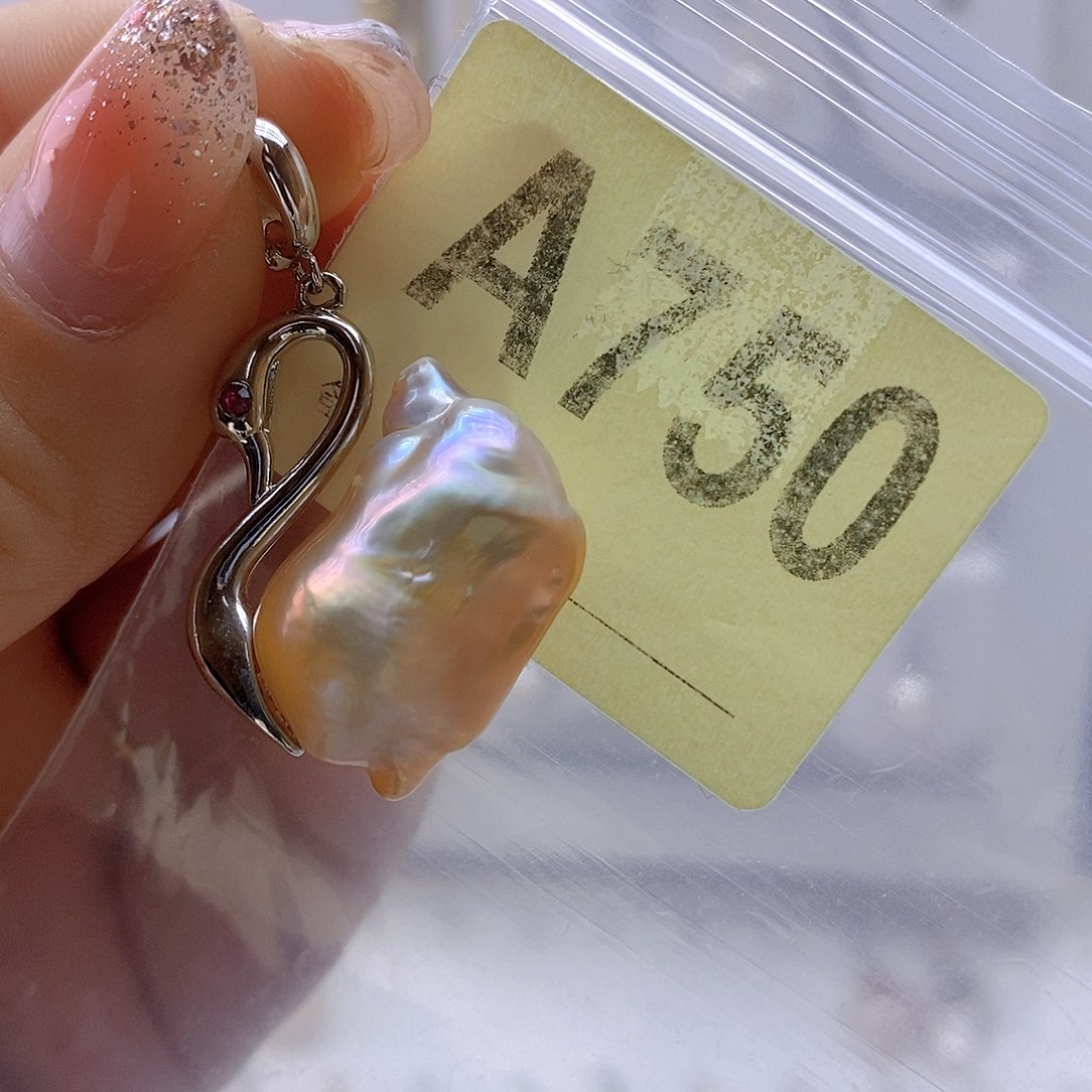 淡水珍珠颈饰银S925镶嵌