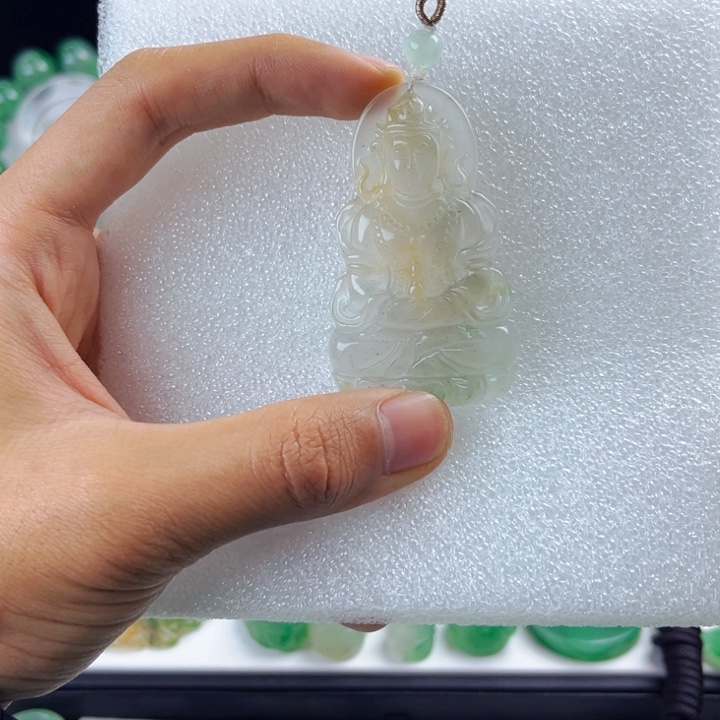 石英质玉吊坠(不含链)未镶嵌