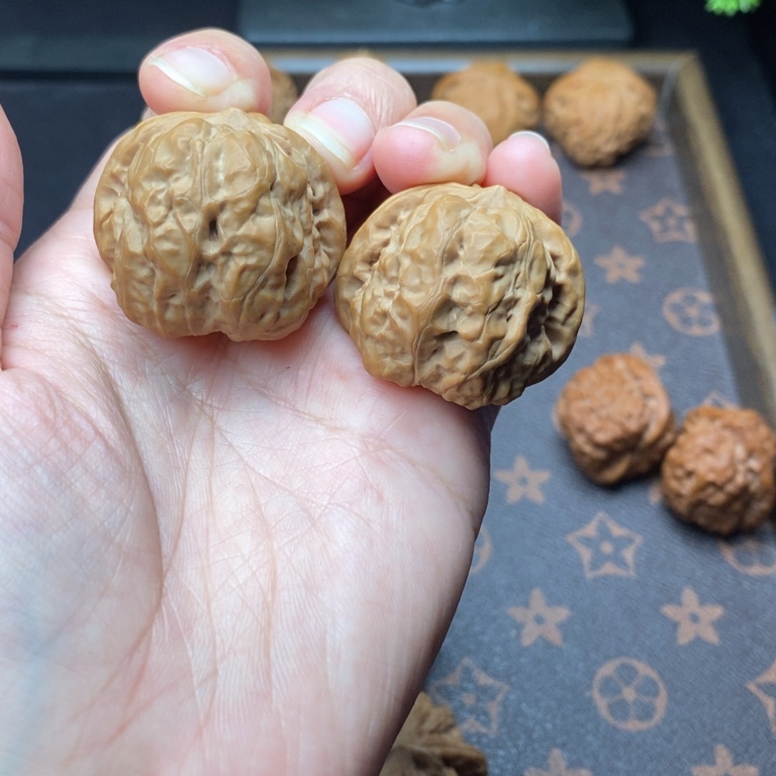 把件文玩核桃怀柔肉蛙