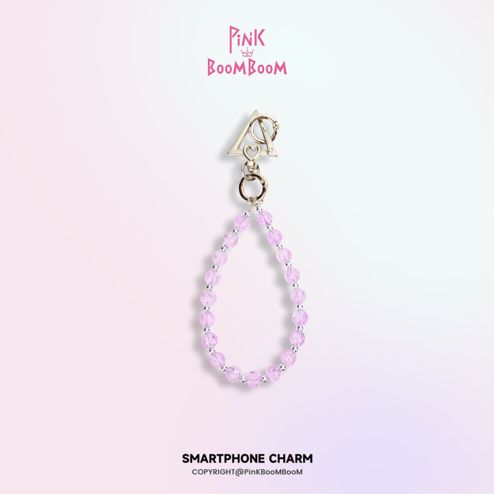 PinKBooM紫仙女生网红短款可爱少女ins女款创意个性钥匙扣挂绳diy