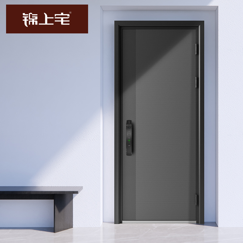 锦上宅定制智能入户门单开防盗隔音进户别墅可视锁隔音加厚DH012