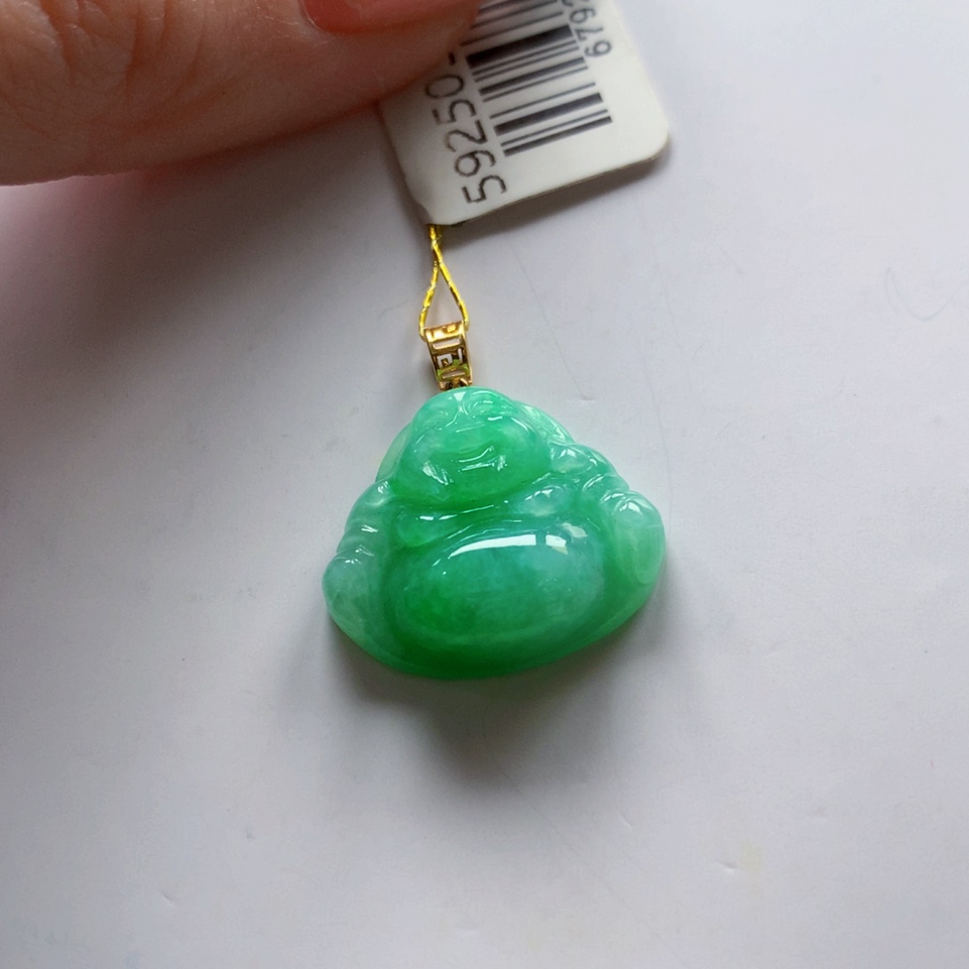 翡翠未镶嵌颈饰痞****子吊坠