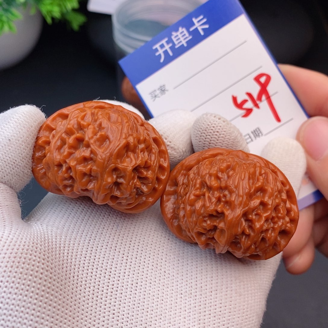 文玩核桃把件42宫灯519